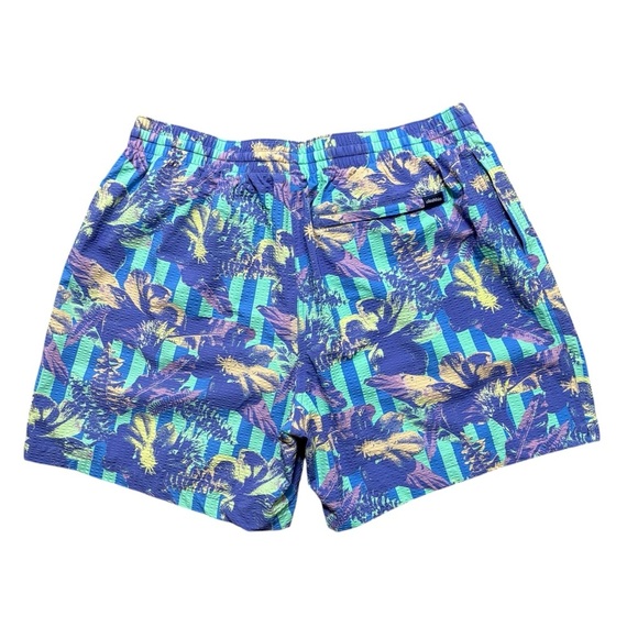 Chubbies Classic Swim Trunks 5.5" The Sunday Linners Seersucker Size XL NEW - Picture 2 of 7